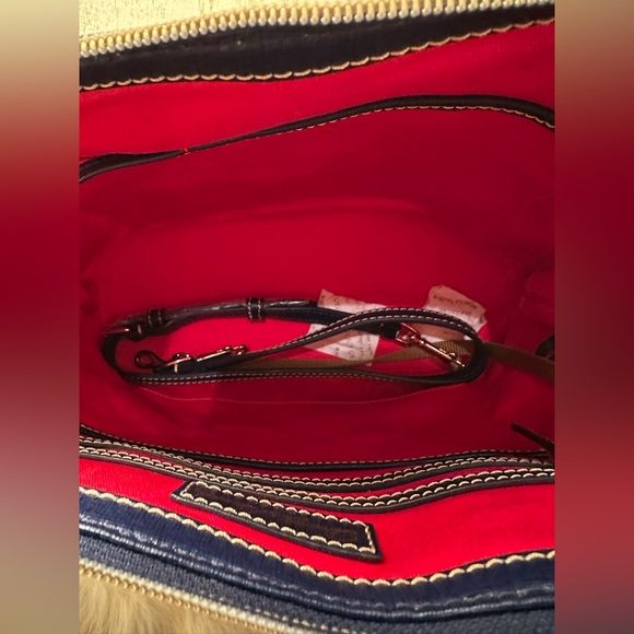 Dooney & Bourke Patriotic Striped Satchel - Picture 6 of 6